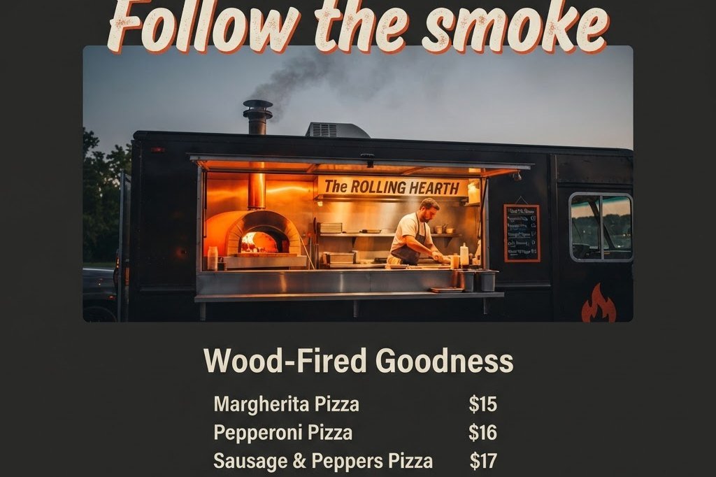 Concept website design for The Rolling Hearth