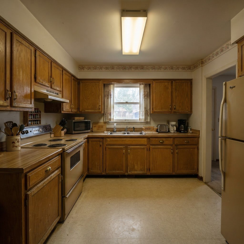 Kitchen before renovation