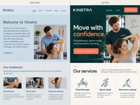 Kinetra redesign preview